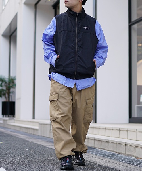 soloist ミリタリー　ワイド　カーゴパンツ 8（eight） カーゴパンツ ミリタリーワイドカーゴパンツ メンズ