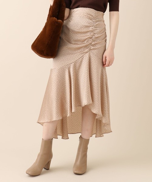 DEICY デイシー ランダムドット ヘム フレアスカート 新品 M DEICY デイシー ランダムドット ヘム フレアスカート 新品 M