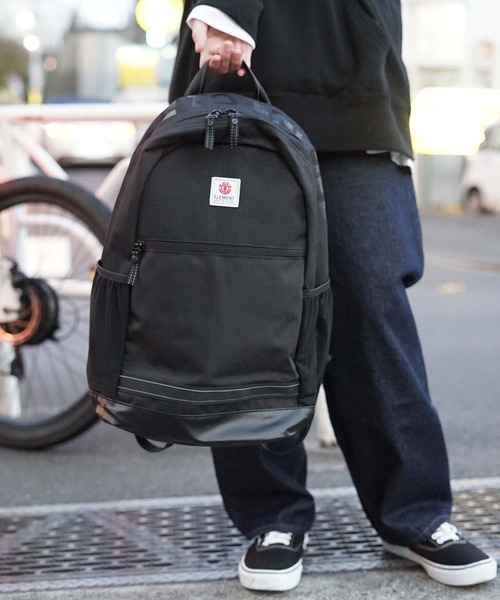 ELEMENT(エレメント)の「ELEMENT メンズ 【FUTURE NATURE NYC】 ACTION BPK バッグ【2020年秋冬モデル】/エレメント バックパック リュックサック コラボ リフレクター付き(バックパック/リュック・メンズ・ブラック/ネイビー/カモフラージュ・FREE)」の2枚目の写真