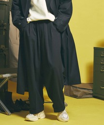 MAISON SPECIAL | 《ユニセックスアイテム》フルフラン/LANATEC/ラナテック ストレッチダブルワイドスラックス 【MAISON SPECIAL/メゾンスペシャル】■セットアップ対応■(スラックス)