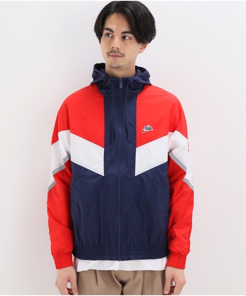 NIKE（ナイキ）の「【NIKE / ナイキ】ウインドランナー UNLD フーディジャケット（ブルゾン・メンズ・ブラック/アイボリー/ネイビー・MEDIUM/LARGE）」の21枚目の写真