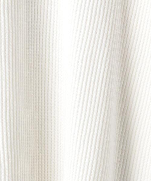 BEAUTY&YOUTH UNITED ARROWS（ビューティーアンドユースユナイテッドアローズ）の「BY 20 コットン サーマル ワイドフォルム カットソー（Tシャツ/カットソー・メンズ・ブラック/ホワイト/ナチュラル・X-LARGE/LARGE/MEDIUM/SMALL）」の6枚目の写真