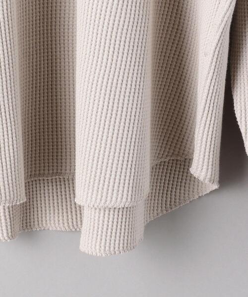 BEAUTY&YOUTH UNITED ARROWS（ビューティーアンドユースユナイテッドアローズ）の「BY 20 コットン サーマル ワイドフォルム カットソー（Tシャツ/カットソー・メンズ・ブラック/ホワイト/ナチュラル・X-LARGE/LARGE/MEDIUM/SMALL）」の19枚目の写真