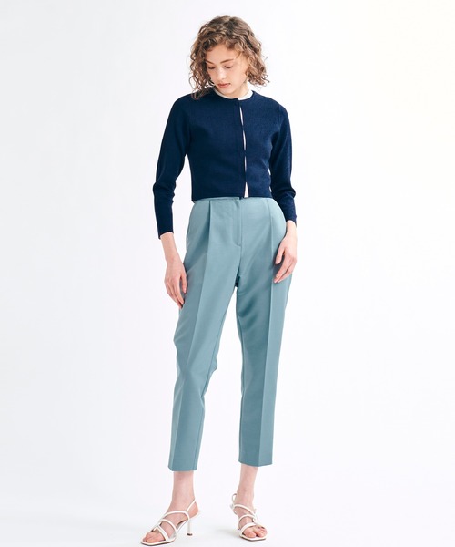 ランバンオンブルー　ジャケット　カーディガン LANVIN en Bleu（ランバンオンブルー）の「ニットジャケット