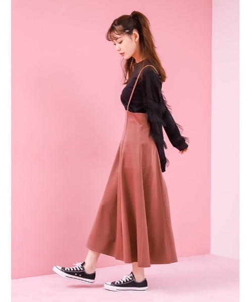 fifth calin（フィフスカラン）の「チュールフリルプルオーバー（Tシャツ/カットソー・レディース・ブラック/ベージュ/カーキ・MEDIUM）」の14枚目の写真