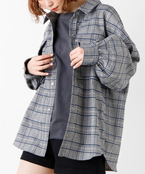 WEGO(ウィゴー)の「WEGO/ボリュームスリーブCPOジャケット(ブルゾン・レディース・グリーン系その他/ホワイト/ブラック/その他1/ブラック系その他・FREE)」の3枚目の写真