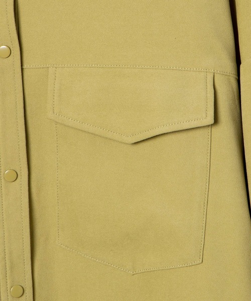 WEGO(ウィゴー)の「WEGO/ボリュームスリーブCPOジャケット(ブルゾン・レディース・グリーン系その他/ホワイト/ブラック/その他1/ブラック系その他・FREE)」の15枚目の写真