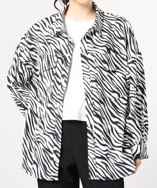 WEGO(ウィゴー)の「WEGO/ボリュームスリーブCPOジャケット(ブルゾン・レディース・グリーン系その他/ホワイト/ブラック/その他1/ブラック系その他・FREE)」の16枚目の写真