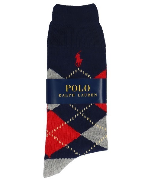 Polo Ralph Lauren メンズ 日本製 ワンポイント コーギーアーガイル柄 クルーソックス ソックス 靴下 Polo Ralph Lauren ポロラルフローレン のファッション通販 Zozotown