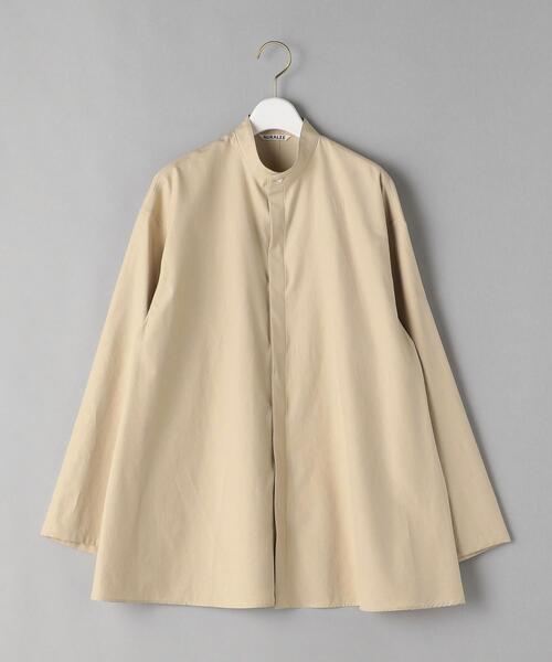 AURALEE＞カフタンシャツ