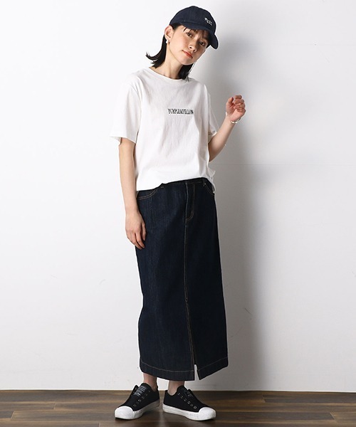 Purple&Yellow（パープルアンドイエロー）の「バックプリント　ラウンドTシャツ（Tシャツ/カットソー・メンズ・ブラック/ホワイト・LARGE/SMALL/MEDIUM/X-LARGE）」の9枚目の写真