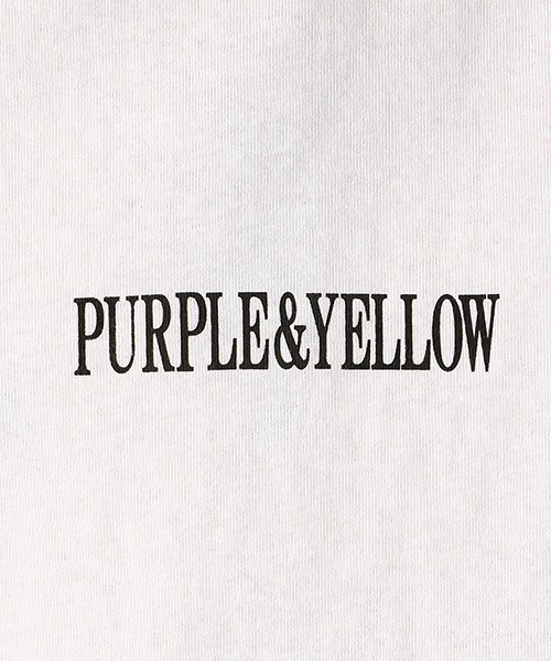 Purple&Yellow（パープルアンドイエロー）の「バックプリント　ラウンドTシャツ（Tシャツ/カットソー・メンズ・ブラック/ホワイト・LARGE/SMALL/MEDIUM/X-LARGE）」の12枚目の写真