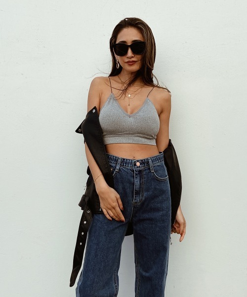 esutoreja（エストレジャ）の「パッド付きカラバリブラトップ（チューブトップ・レディース・ブラック/ブラウン/グレー・FREE）」の5枚目の写真