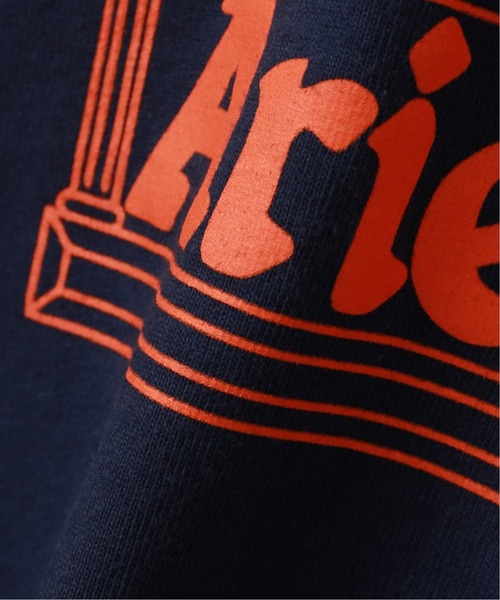 ARIES(アリーズ)の「【ARIES / アリーズ】 TEMPLE SS TEE(Tシャツ/カットソー・メンズ・ネイビー/ピンク・MEDIUM/LARGE/X-LARGE/SMALL)」の4枚目の写真