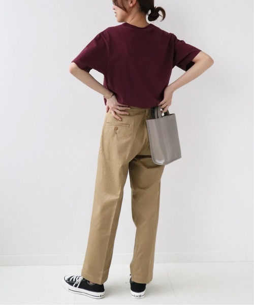 Levi's（リーバイス）の「【LEVIS/リーバイス】 sta prest wide leg crop：パンツ◆（チノパンツ・レディース・ベージュ・30/29/28）」の9枚目の写真