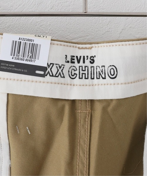 Levi's（リーバイス）の「【LEVIS/リーバイス】 sta prest wide leg crop：パンツ◆（チノパンツ・レディース・ベージュ・30/29/28）」の4枚目の写真