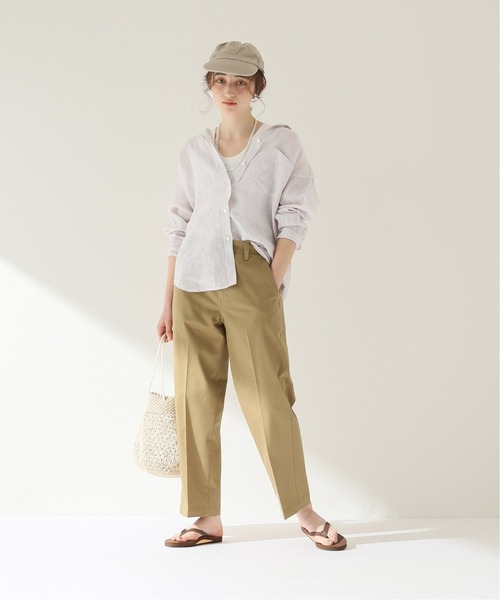 Levi's（リーバイス）の「【LEVIS/リーバイス】 sta prest wide leg crop：パンツ◆（チノパンツ・レディース・ベージュ・30/29/28）」の6枚目の写真