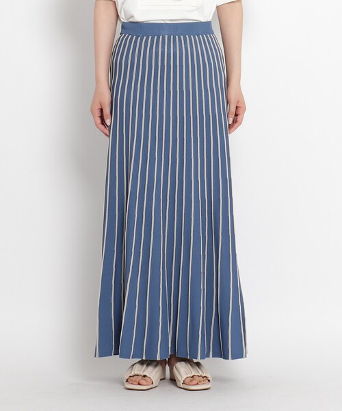 grove（グローブ）の「◆【UVカット】柔らかドライタッチタック編みニットスカート（スカート・レディース・ネイビー/イエロー系2/ブルー系2/ネイビー系2/パープル系1/ブルー系7/ベージュ系その他6・01/03/04/05/02）」の16枚目の写真