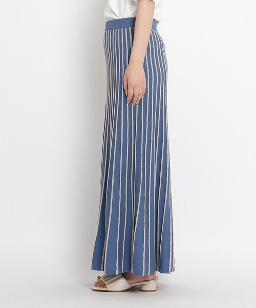 grove（グローブ）の「◆【UVカット】柔らかドライタッチタック編みニットスカート（スカート・レディース・ネイビー/イエロー系2/ブルー系2/ネイビー系2/パープル系1/ブルー系7/ベージュ系その他6・01/03/04/05/02）」の22枚目の写真