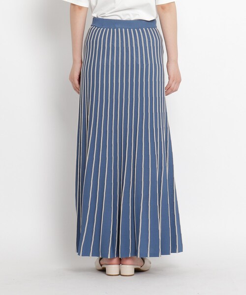 grove（グローブ）の「◆【UVカット】柔らかドライタッチタック編みニットスカート（スカート・レディース・ネイビー/イエロー系2/ブルー系2/ネイビー系2/パープル系1/ブルー系7/ベージュ系その他6・01/03/04/05/02）」の14枚目の写真