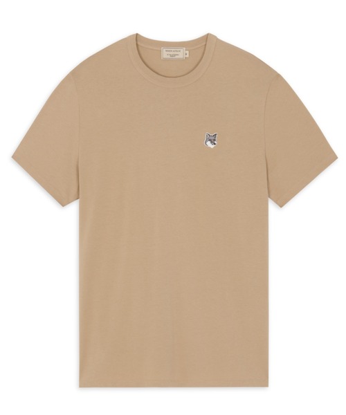 Maison Kitsune（メゾンキツネ）の「GREY FOX HEAD PATCH CLASSIC TEE-SHIRT（Tシャツ/カットソー・メンズ・ベージュ/ミント・S/M/L/XL/XS/XXS）」の5枚目の写真