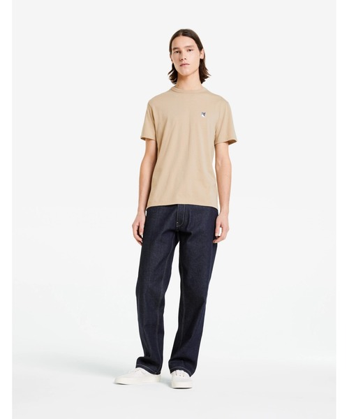 Maison Kitsune（メゾンキツネ）の「GREY FOX HEAD PATCH CLASSIC TEE-SHIRT（Tシャツ/カットソー・メンズ・ベージュ/ミント・S/M/L/XL/XS/XXS）」の4枚目の写真