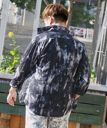 HIDEAWAYS NICOLE | ボタニカル柄カットジャカード七分袖シャツ(シャツ/ブラウス)