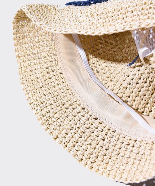 CALIFORNIA OUTFITTERS（カリフォルニア アウトフィッターズ）の「【キッズ商品】ストローハット（ハット・キッズ・アイボリー/ブラウン/ピンク・ONE SIZE）」の7枚目の写真