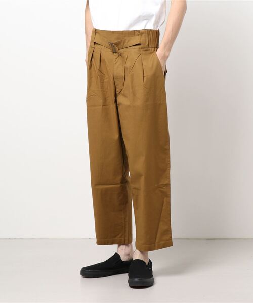 Ranch standard（ランチスタンダード）の「Ranch standard　ストレッチ ライトツイル グルカパンツ（その他パンツ・メンズ・ブラック/ベージュ/カーキ・M/L）」の2枚目の写真