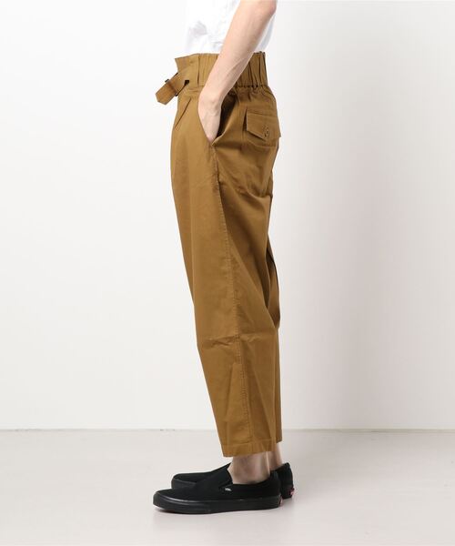 Ranch standard（ランチスタンダード）の「Ranch standard　ストレッチ ライトツイル グルカパンツ（その他パンツ・メンズ・ブラック/ベージュ/カーキ・M/L）」の4枚目の写真