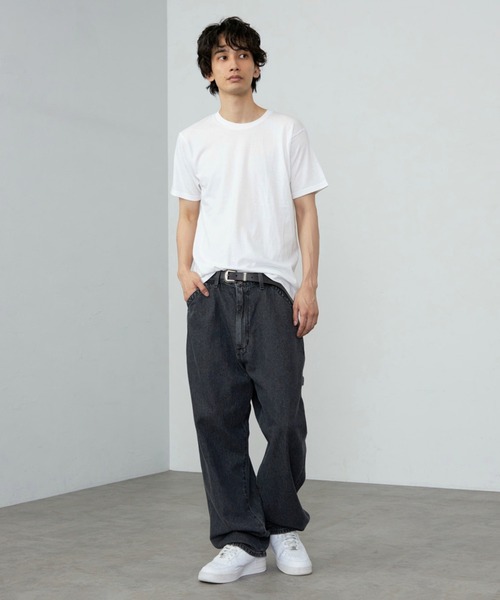 90s 00s   ワイドストレートデニム　ペインター 00s アメリカ古着 urban PIPELINE デニム ペインターパンツ