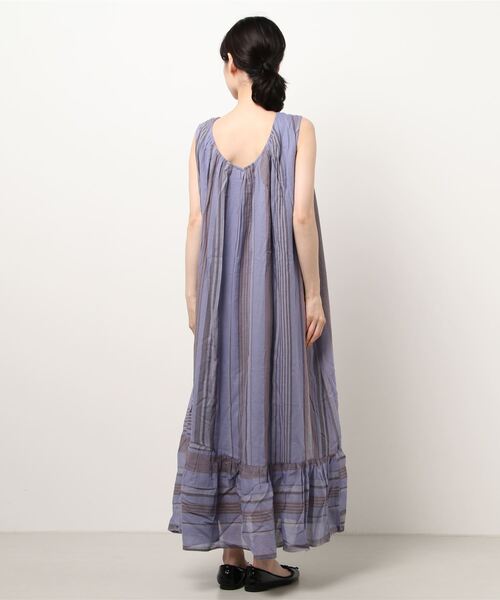 cepo（セポ）の「インド綿 マルチストライプノースリーブ