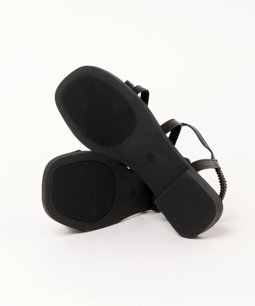 UNE MANSION（ユヌマンション）の「ストラップサンダル（スニーカー・レディース・ホワイト/ブラック・23.0cm/24.0cm/25.0cm）」の7枚目の写真