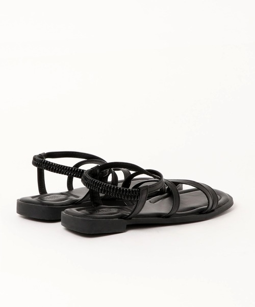 UNE MANSION（ユヌマンション）の「ストラップサンダル（スニーカー・レディース・ホワイト/ブラック・23.0cm/24.0cm/25.0cm）」の4枚目の写真