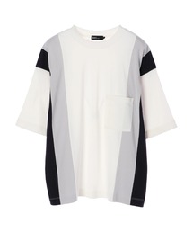 CRAFT STANDARD BOUTIQUE | 切り替え半袖カットTEE　＊(Tシャツ/カットソー)