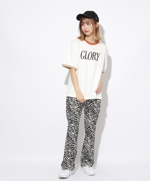 PBLIM（ページボーイリム）の「【PAGEBOYLIM】カラフルリンガーT（Tシャツ/カットソー・レディース・ホワイト系その他/ホワイト系その他2・MEDIUM/LARGE）」の16枚目の写真