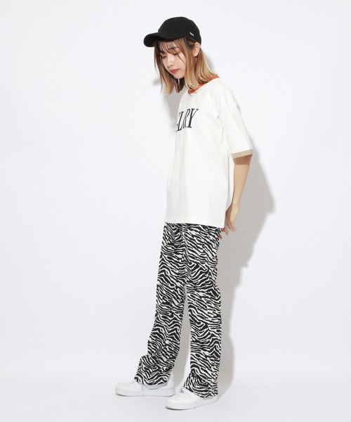 PBLIM（ページボーイリム）の「【PAGEBOYLIM】カラフルリンガーT（Tシャツ/カットソー・レディース・ホワイト系その他/ホワイト系その他2・MEDIUM/LARGE）」の19枚目の写真