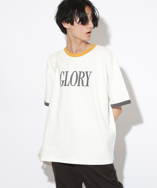 PBLIM（ページボーイリム）の「【PAGEBOYLIM】カラフルリンガーT（Tシャツ/カットソー・レディース・ホワイト系その他/ホワイト系その他2・MEDIUM/LARGE）」の8枚目の写真