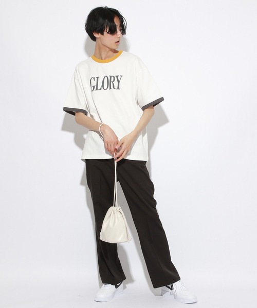 PBLIM（ページボーイリム）の「【PAGEBOYLIM】カラフルリンガーT（Tシャツ/カットソー・レディース・ホワイト系その他/ホワイト系その他2・MEDIUM/LARGE）」の5枚目の写真