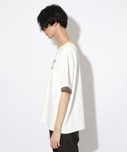 PBLIM（ページボーイリム）の「【PAGEBOYLIM】カラフルリンガーT（Tシャツ/カットソー・レディース・ホワイト系その他/ホワイト系その他2・MEDIUM/LARGE）」の15枚目の写真