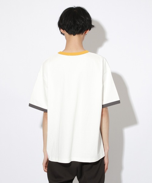 PBLIM（ページボーイリム）の「【PAGEBOYLIM】カラフルリンガーT（Tシャツ/カットソー・レディース・ホワイト系その他/ホワイト系その他2・MEDIUM/LARGE）」の18枚目の写真