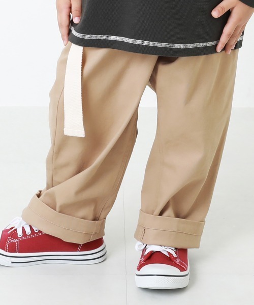 devirock（デビロック）の「ラップパンツ（その他パンツ・キッズ・カーキ/ライトベージュ/ベージュ・120cm/110cm/100cm/150cm/130cm/160cm/140cm）」の2枚目の写真