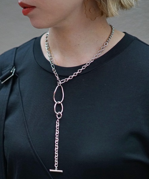 DROIT BELLO(ドロイトベロ)の「DROIT BELLO(ドロイトベロ)4WAYチェーンネックレス(ネックレス・レディース・シルバー・FREE)」の1枚目の写真
