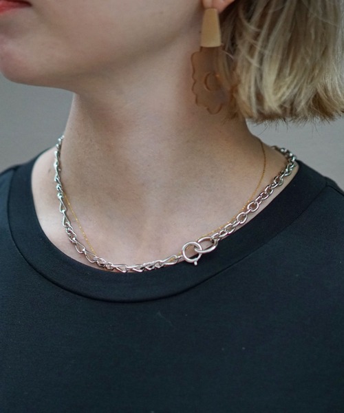 DROIT BELLO(ドロイトベロ)の「DROIT BELLO(ドロイトベロ)4WAYチェーンネックレス(ネックレス・レディース・シルバー・FREE)」の9枚目の写真