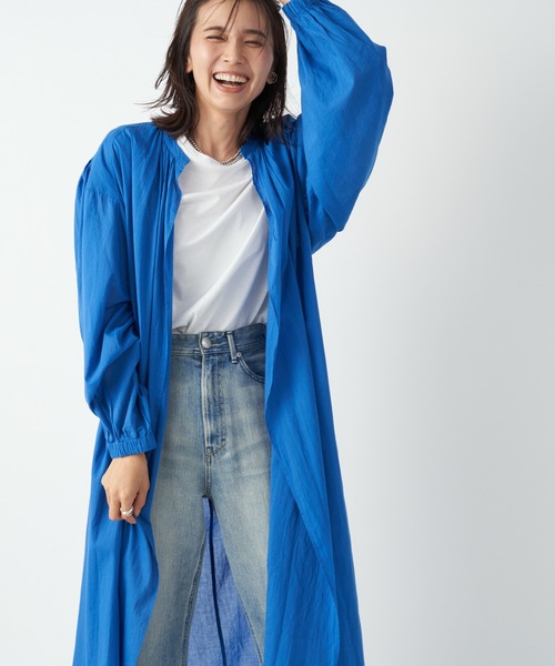 RIVE DROITE（リヴドロワ）の「ターンバックカットソー（Tシャツ/カットソー・レディース・オフホワイト/ブラック/ローズ/ボルドー/ダークグリーン/ライトベージュ・FREE）」の17枚目の写真