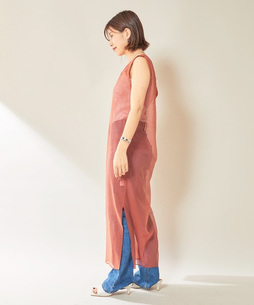 新品タグ付きシーナリー【前後で着れる】2WAYデニムワンピース SHENERY