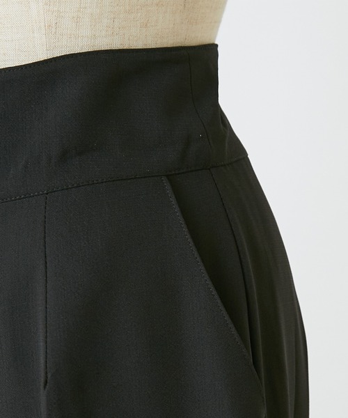 one after another NICE CLAUP（ワンアフターアナザーナイスクラップ）の「ハイウエストスラックス(セットアップジャケットあり)（スラックス・レディース・アイボリー/ブラック/ブラウン/ベージュ系その他・SMALL/MEDIUM）」の19枚目の写真