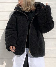 Q | リバーシブルボアダウン(ダウンジャケット/コート)