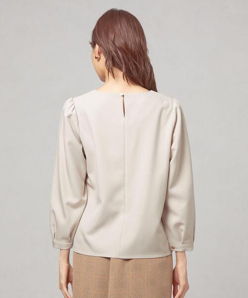 closet story（クローゼットストーリー）の「＜closet story（クローゼットストーリー＞ ソデボリューム ブラウス（シャツ/ブラウス・レディース・ライトピンク/ナチュラル/ネイビー・FREE）」の14枚目の写真