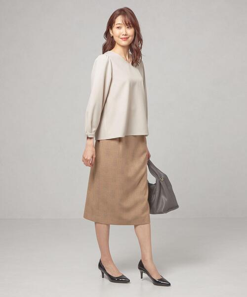 closet story（クローゼットストーリー）の「＜closet story（クローゼットストーリー＞ ソデボリューム ブラウス（シャツ/ブラウス・レディース・ライトピンク/ナチュラル/ネイビー・FREE）」の11枚目の写真